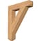 Ekena Millwork Traditional Craftsman Smooth Bracket, Western Red Cedar, 5 1/2"W x 30"D x 36"H BKT06X30X36TRA04SWR - alternate 1